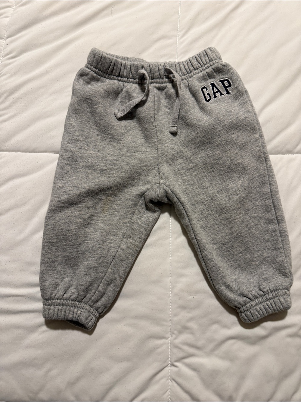 GAP Gray Baby Fleece Jogger Sweatpants